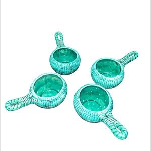 Vintage Sittre 1982 Ceramics  Bowls Set In Green TUREEN NOT included++read